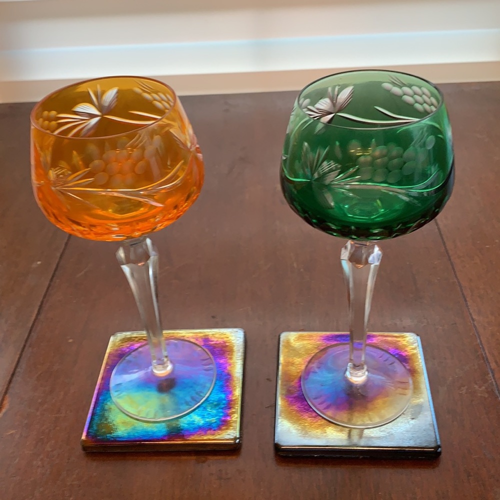 Six Unique Coasters NWOT